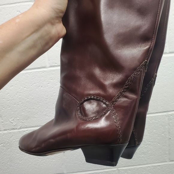 Giani Bernini Italian Leather Equestrian Boots. Made in Italy - Picture 11 of 16